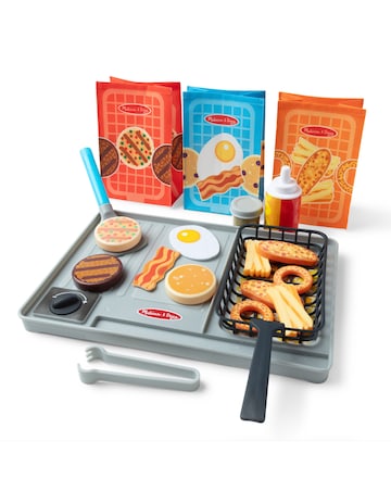 Melissa & Doug Flip N Fry Grill Playset