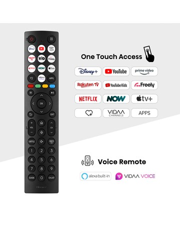 Hisense 43in 43A6NTUK Smart 4K UHD HDR LED TV with Amazon Alexa