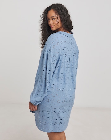 Beach to Beach Broderie Beach Shirt