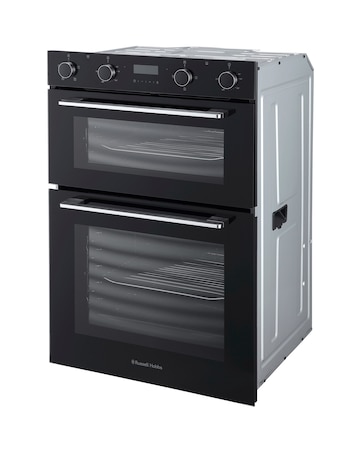 Russell Hobbs RH89DEO2001B/02 89cm High Built-In Double Oven Black Install