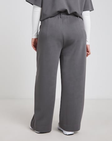 Simply Be Slate Grey Luxe Modal Scuba Joggers