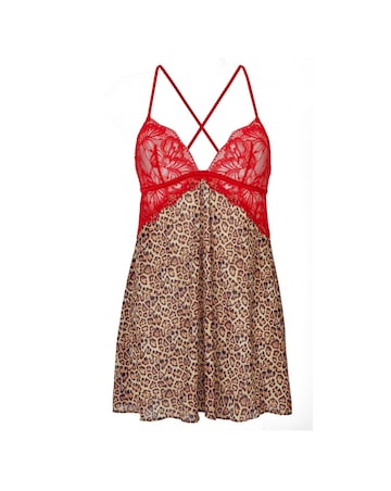 Ann Summers Instinctive Chemise Red