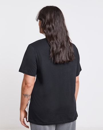 adidas Essentials 3 Stripes T-Shirt Plus Size