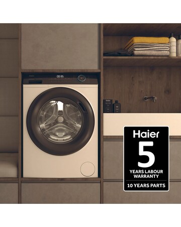 Haier i-Pro Series 7 HD90-A3Q979U1 9kg Heat Pump Tumble Dryer White + Install