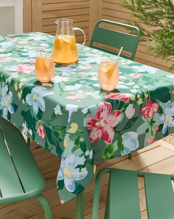 Elora Floral Wipe Clean Tablecloth