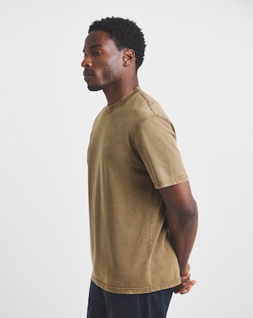 Union Garment Dyed T-Shirt-Brown