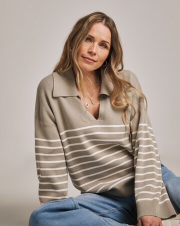 Anthology Milano Stitch Collar Jumper