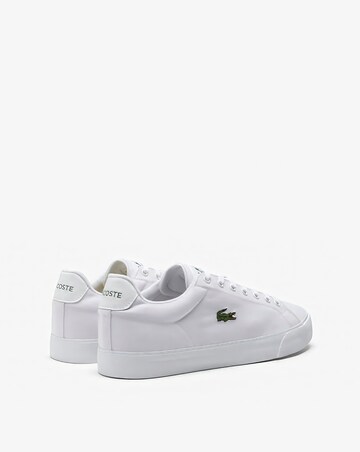 Lacoste Lerond Set Canvas Trainers - White