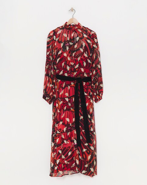 Hope & Ivy Edith Long Sleeved Maxi Dress