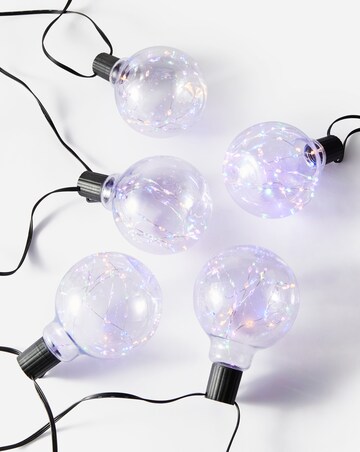 20 Galaxy Firefly Pastel Festoon String Lights