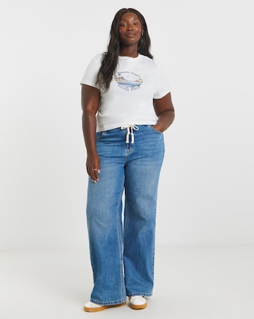 Tommy Jeans Slim Romance Tropics Tee