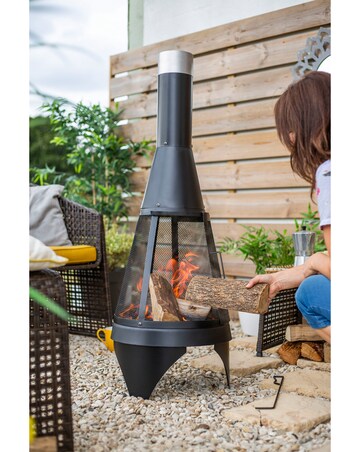 La Hacienda Colorado Mesh Medium Chimenea