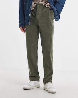 Cord Cotton Stretch Straight Fit Chino