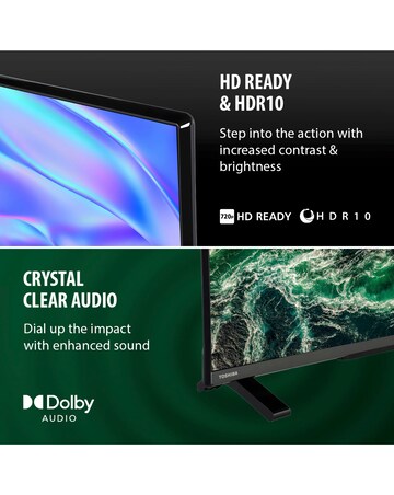 Toshiba 32WV2553DB 32in HD TV with Freely