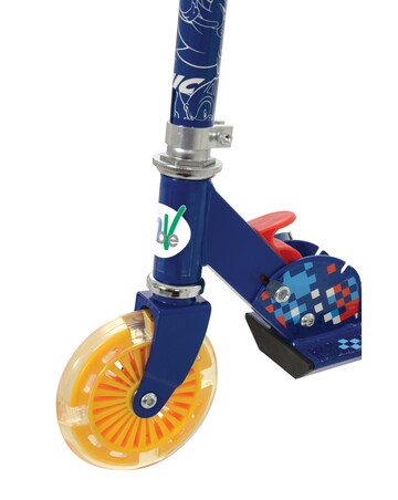 MoVe Sonic Folding Inline Scooter with Light Up Wheels