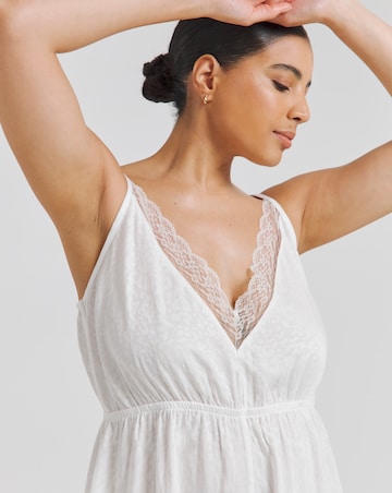 Figleaves Animal Jacquard Stretch Satin Playsuit