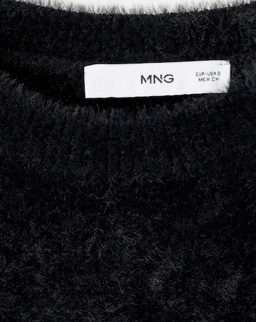 Mango Black Short Sleeve Jumper