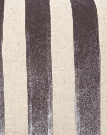 Flocked Stripe Cushion