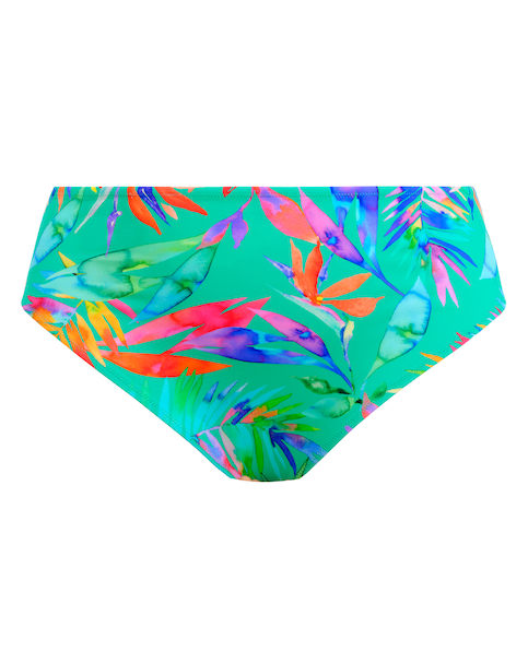 Elomi Toyama Tides Mid Rise Bikini Brief Jade