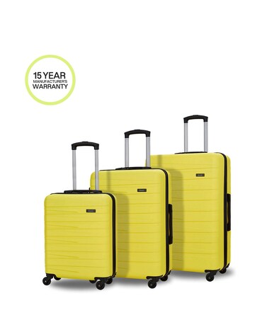 Rock Seattle 3pc Suitcase Set