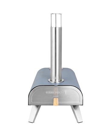 George Foreman Wood Pellet Pizza Oven with Paddle and Carry Bag