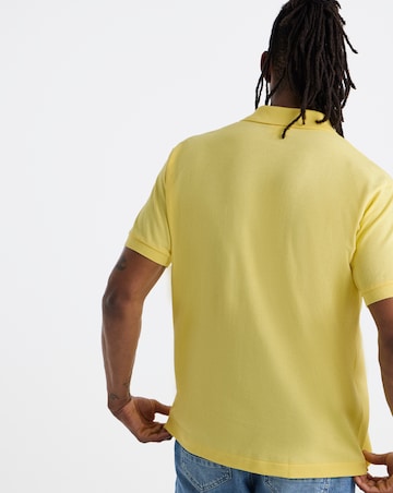 Lacoste Classic Short Sleeve Pique Polo - Yellow