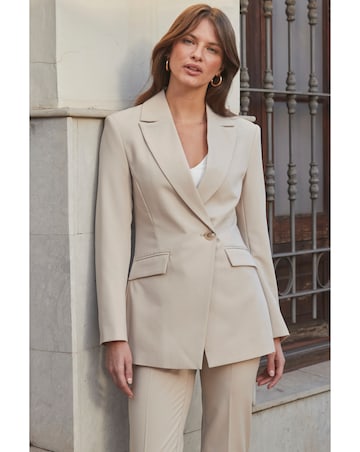 Sosandar Side Fasten Blazer