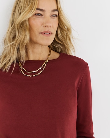 Crew Neck Long Sleeve T-Shirt