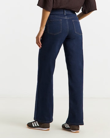 Indigo 24/7 Wide Leg Jeans