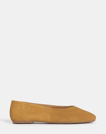 Alyssa Classic Suede Ballerinas - Extra Wide Fit (EEE)