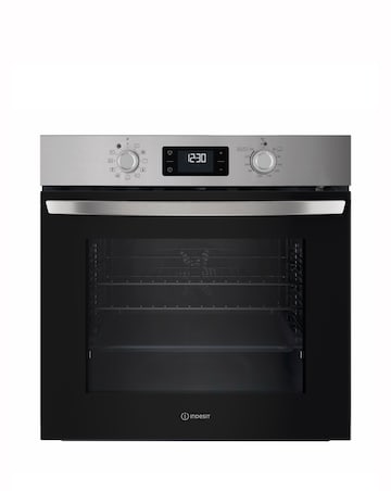 Indesit Turn&Go IO278P1XUK Built-In Electric Single Oven w Pyrolytic Cleaning