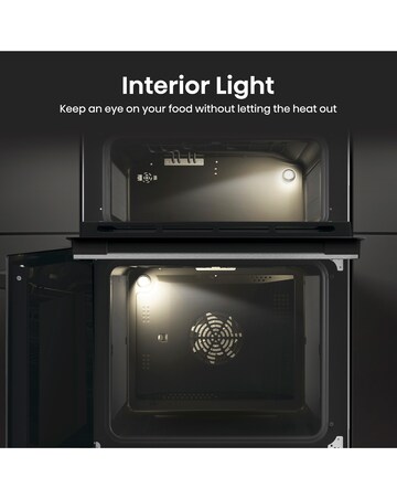 Hisense HDCEIT6C20B 60cm Induction Double Cooker - Black