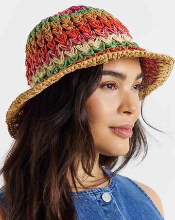 Multi Crochet Bucket Hat