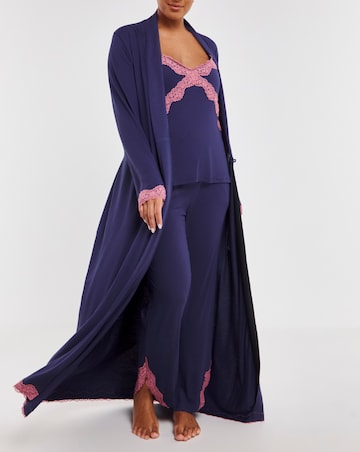 Pretty Secrets Cool Stretch Lace Dressing Gown