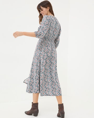 FatFace Rene Wild Floral Midi Dress