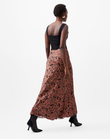 French Connection Jeannie Ennise Satin Skirt