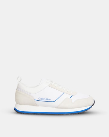 Calvin Klein Low Top Lace Up Mix Trainer