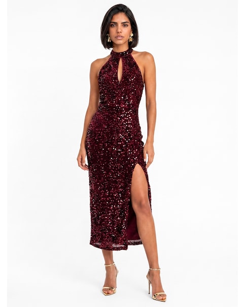 Maya Deluxe Sequin Dress