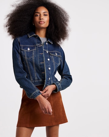 Simply Be Vintage Wash Authentic Stretch Denim Jacket