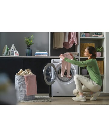 Hoover H-WASH 350 HH3WPS4126TAMB580, 12kg, Washing Machine - White + install