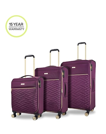 Rock Sloane 3pc Suitcase Set