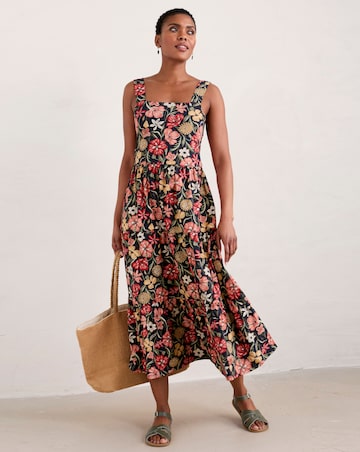 Seasalt Cornwall Sleeveless Deep Water Dress