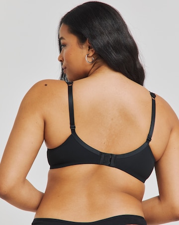 2 Pack Flora Underwired Full Cup Bras B-G - Black/White