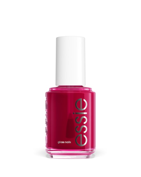 Essie Glass Nails Highballer, Vibrant Fuchsia Nail Polish, Sheer Finish, 13.5ml