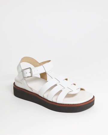 Leather Fisherman Sandal - Wide Fit (E)