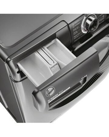 Hoover H-WASH 350 H3WPS4146TAMBR80 14kg, Washing Machine, Graphite + install