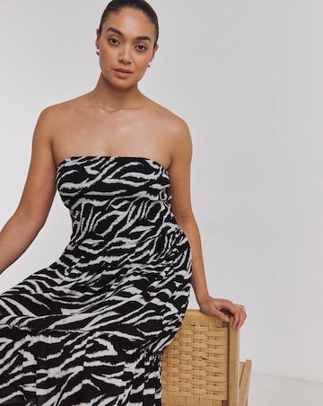 Value Shirred Mini Beach Dress