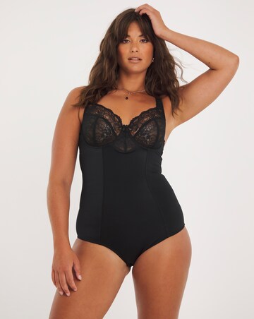 Figleaves Pulse Lace Underwired Body Longer Length B-DD