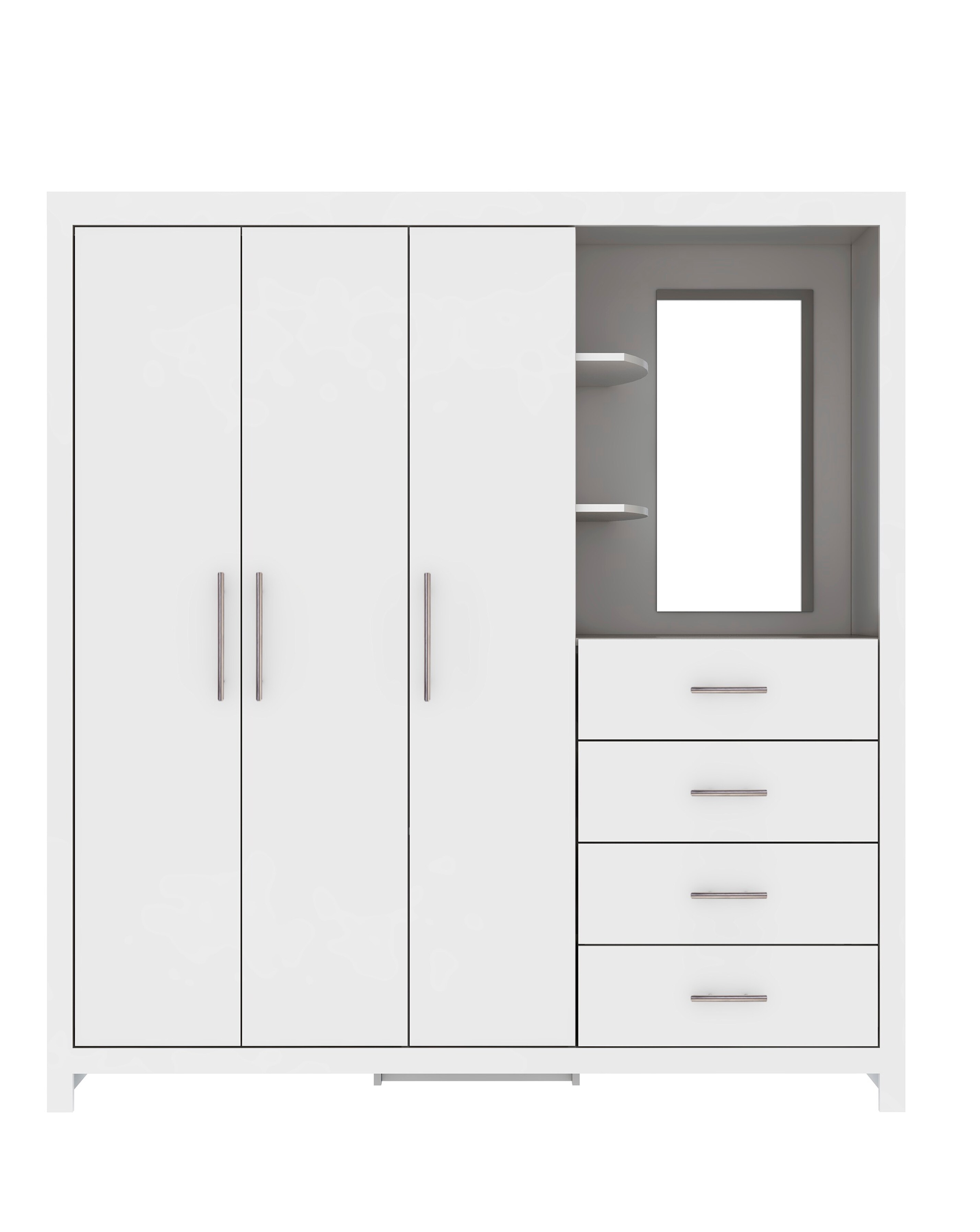 Dakota 3 Door Combi Wardrobe