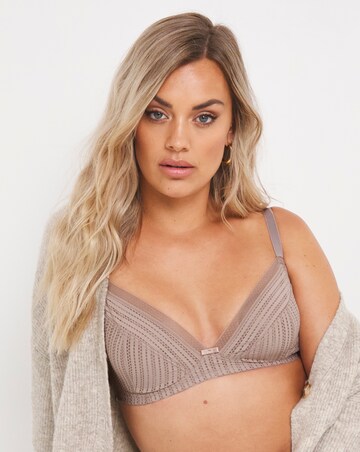 Pretty Secrets 2 Pack Mollie Everyday Stripe Non Wired Bras B-F